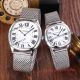 Best Copy Drive De Cartier Couples Watches - White Roman Dial (6)_th.jpg